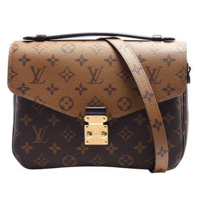 LV M44876 METIS系列經典Monogram雙色手提/斜背郵差包