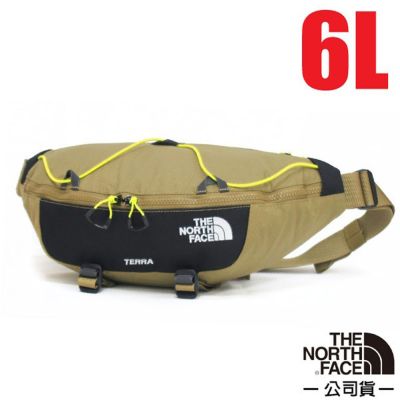 【The North Face】Terra Lumbar 防潑水可調節腰帶休閒腰包6L.斜背包.側背包/ 81EN-NOI 卡其
