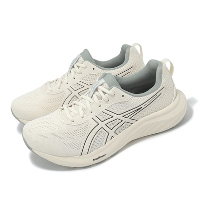 Asics 慢跑鞋 GEL-CONTEND 9 4E 男鞋 女鞋 超寬楦 米白 灰 緩衝 透氣 運動鞋 亞瑟士 1011C001200