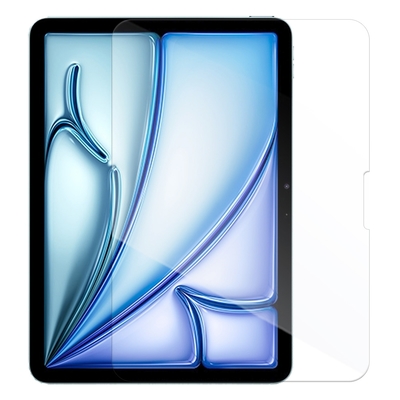 Metal-Slim Apple iPad Air (M2) 11吋 2024 9H弧邊耐磨防指紋鋼化玻璃保護貼