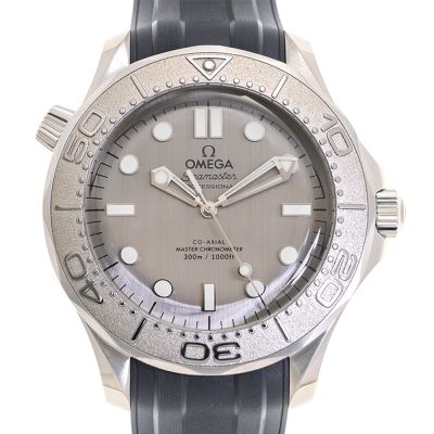 OMEGA 歐米茄 全新海馬大師天文台橡膠手錶(210.32.42.20.06.002)x灰面x42mm