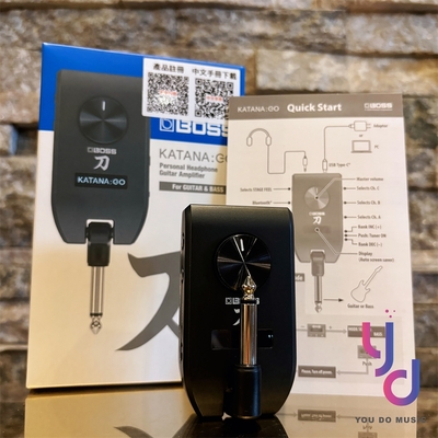 Boss KATANA GO 隨身型 電 木 吉他 口袋音箱 藍牙 APP 錄音介面 公司貨