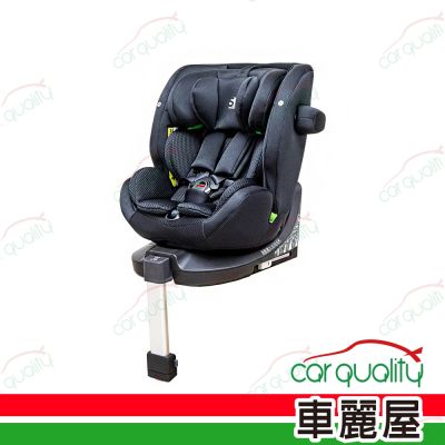 【Safetybaby適得寶】寶寶椅 Safetybaby One 360 SL i-size 0-12歲安全座椅 金屬黑 送安裝(車麗屋)