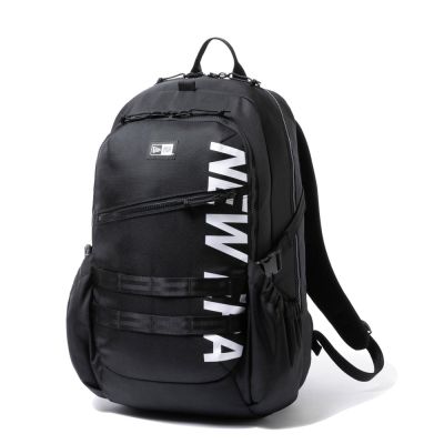 NEW ERA 男女 後背包 日版URBAN PACK NE 黑/白字 NE12872983