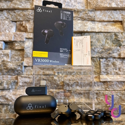 final VR3000 Wireless 入耳式 真無線 耳機 低延遲 電競 無損 公司貨 1年保固