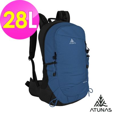 【ATUNAS 歐都納】28L HIKE網架式透氣背包A1BPGZ04藍/登山/運動/休閒旅遊包
