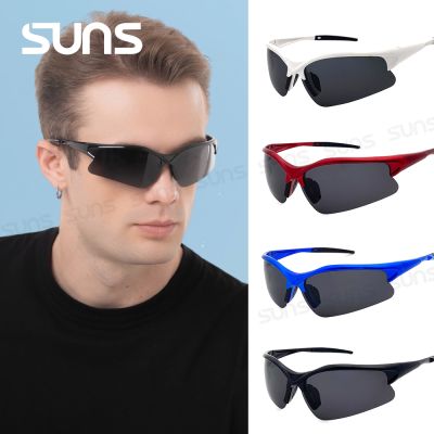 【SUNS】運動偏光太陽眼鏡 青少年款 頂規強化偏光鏡片 僅20g輕量/抗UV400/防眩光/防撞擊 S712