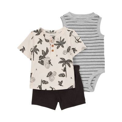 【Carter’s官方授權】嬰童熱帶小叢林3件組套裝 (6M-24M,61cm~86cm)