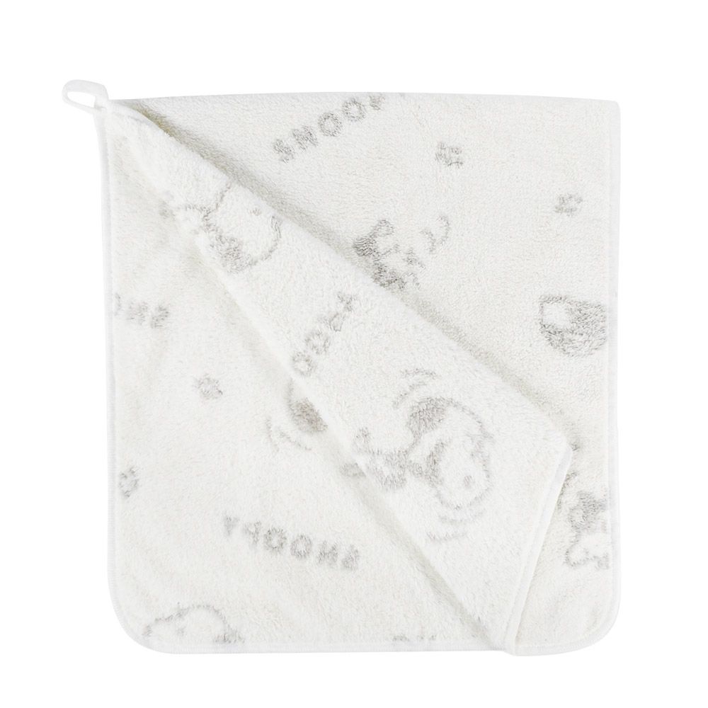 史努比Snoopy 瞬間吸水緹花舒柔毛巾(史努比單件)_morino