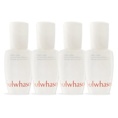 Sulwhasoo雪花秀 Sulwhasoo 雪花秀 新一代!潤燥養膚精華15mlX4-國際航空版 [60ml/正貨容量超值組]