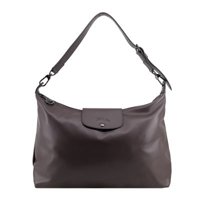 LONGCHAMP LE PLIAGE XTRA系列牛皮半月形肩揹包(特大/摩卡)