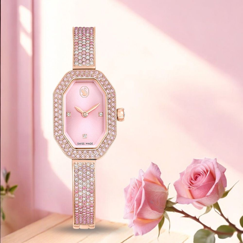 SWAROVSKI 施華洛世奇 Dextera Bangle 璀璨手環式手錶 女錶 禮物-5717588