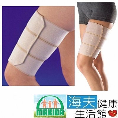 MAKIDA四肢護具 未滅菌 海夫健康生活館 自黏式 大腿支持帶 雙包裝 108