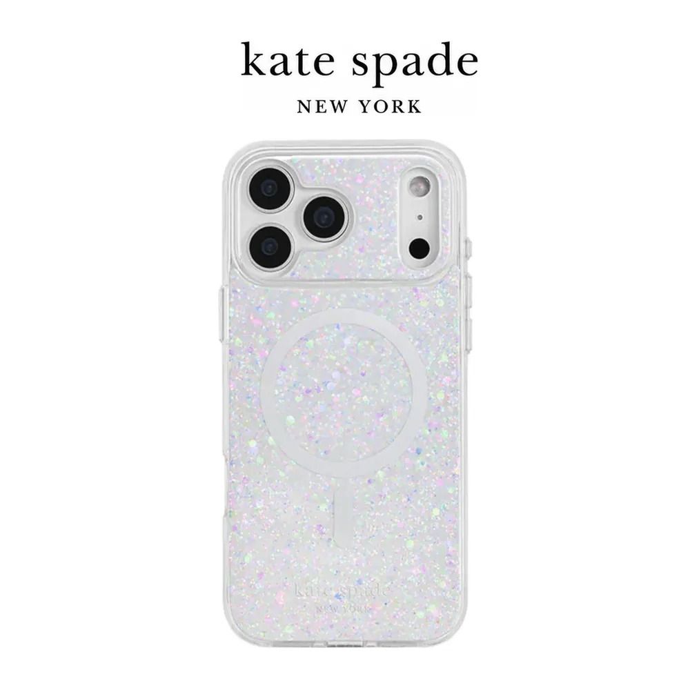 kate spade iPhone 18系列 精品磁吸防摔手機殼 銀河星鑽
