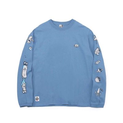 CHUMS 男 Space Adventure Brushed L/S T-Shirt長袖T恤 CH012454A002