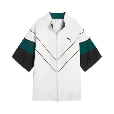 Puma 立領短袖外套 Retro Football Style 抗撕裂 亞規 寬版 63427605