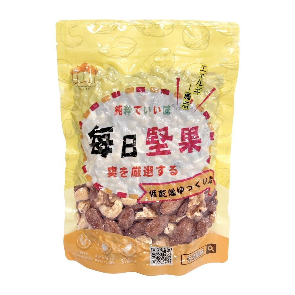 【五桔國際】綜合堅果500gX3包組