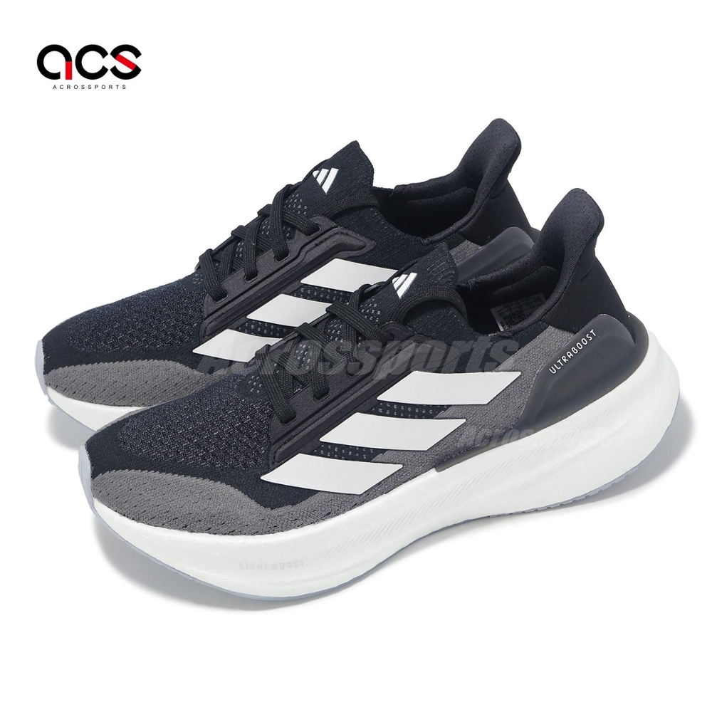 adidas 慢跑鞋 Ultraboost 5X 男鞋 女鞋 黑 灰 BOOST 緩衝 襪套 運動鞋 愛迪達 IH3110