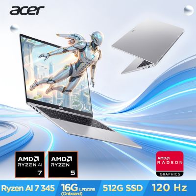 Acer 宏碁 Aspire Lite AL16-63P-R21S 16吋AI效能筆電(R7-345/16GB/512GB/Win11)