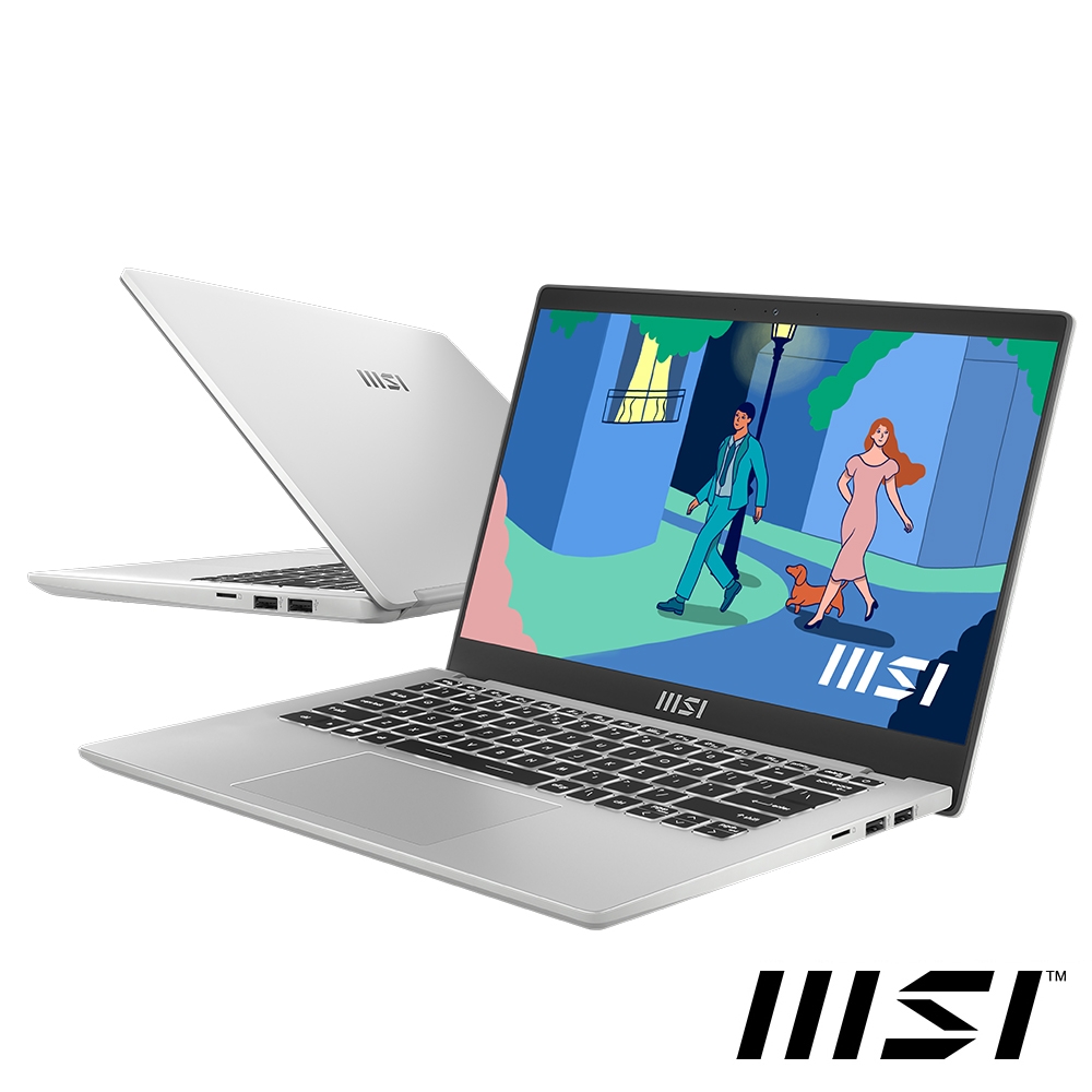MSI微星Modern 14 C7M-052TW 14吋商務筆電(R5-7530U/8G/512G SSD/W11