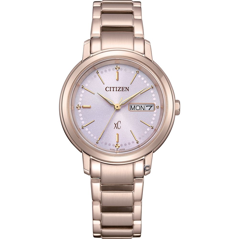 CITIZEN 星辰xC 簡約典雅光動能腕錶-32.5mm EW2426-54X | xC 系列