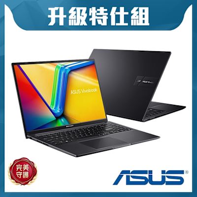ASUS華碩 ASUS 華碩 M1605YA 16吋效能特仕筆電(Ryzen 5 7430U/8G+8G/1TB SSD/Vivobook 16/搖滾黑)
