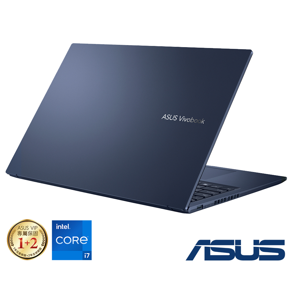 ASUS X1603ZA 16吋筆電(i7-12700H/8G/512G/Iris Xe/Vivobook 16X/午夜