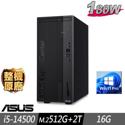 ASUS 華碩 M701MER商用電腦 i5-14500/16G/M.2-512GB+2TB/W11P