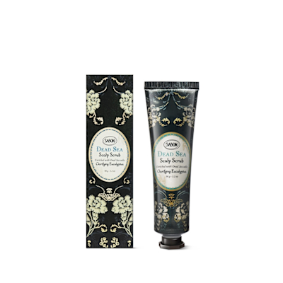 SABON 淨煥尤加利 死海黑礦泥頭皮磨砂膏 90g