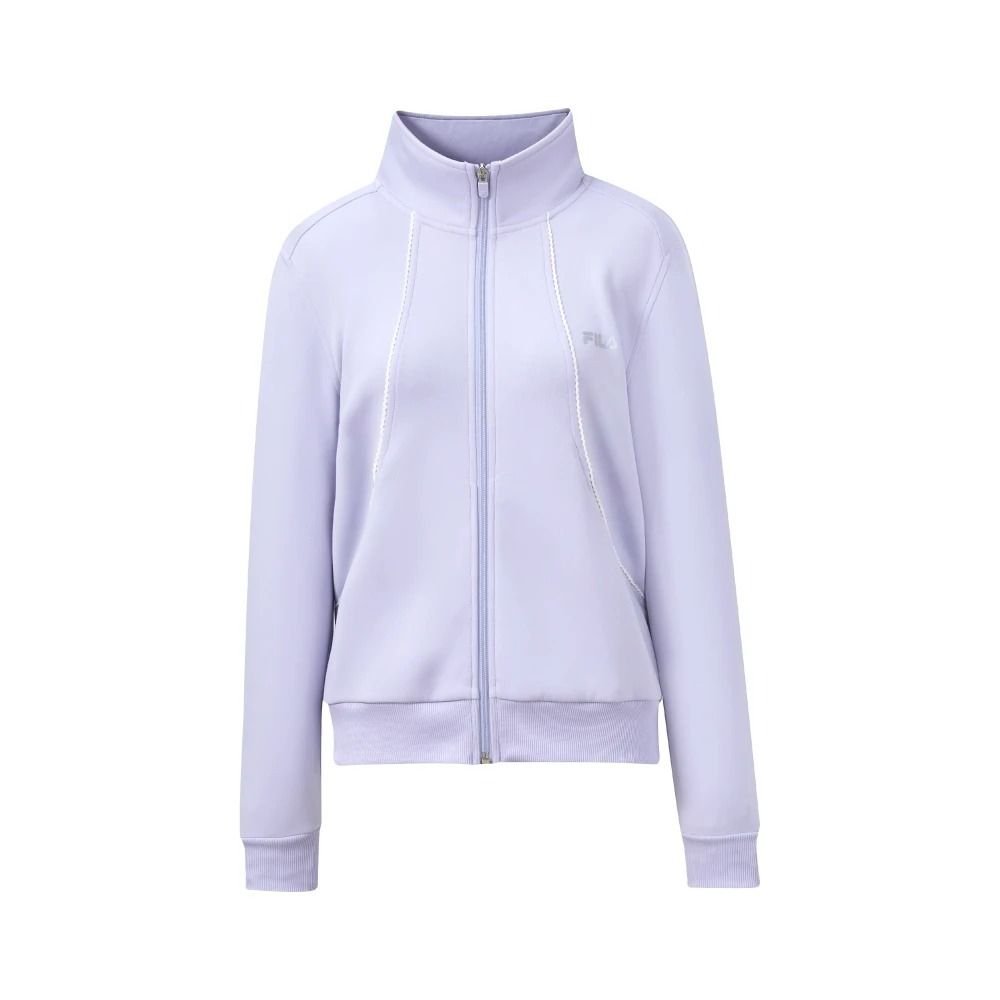 【FILA】女針織外套-紫色 5JKA-5322-PL