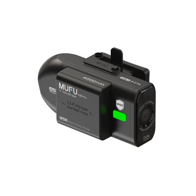 MUFU V20S Pro 雙鏡頭機車行車記錄器 9.5H續航力-預購贈128GB記憶卡(升級不加價)