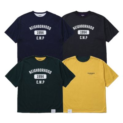 Neighborhood 雙面穿短袖 落肩 重磅 印花 短T 藍/綠/黑 262UWNH-CSM09