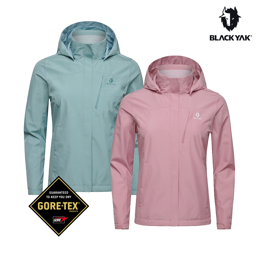 BLACKYAK 韓國 女 KHANUN GTX防水外套 [粉紅/天空藍]春夏 運動外套 GORE-TEX 防水 休閒外套 BYEB1WJ101 (粉紅)