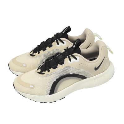 Nike 慢跑鞋 W React Escape RN 2 女鞋 米白 黑 緩衝 運動鞋 DJ9976-100