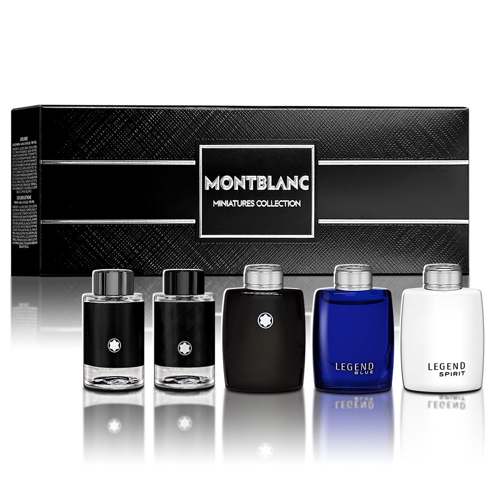 MONTBLANC 萬寶龍迷你香氛組4.5MLx5入(傳奇/白朗峰/紳藍/探尋/探尋巔峰