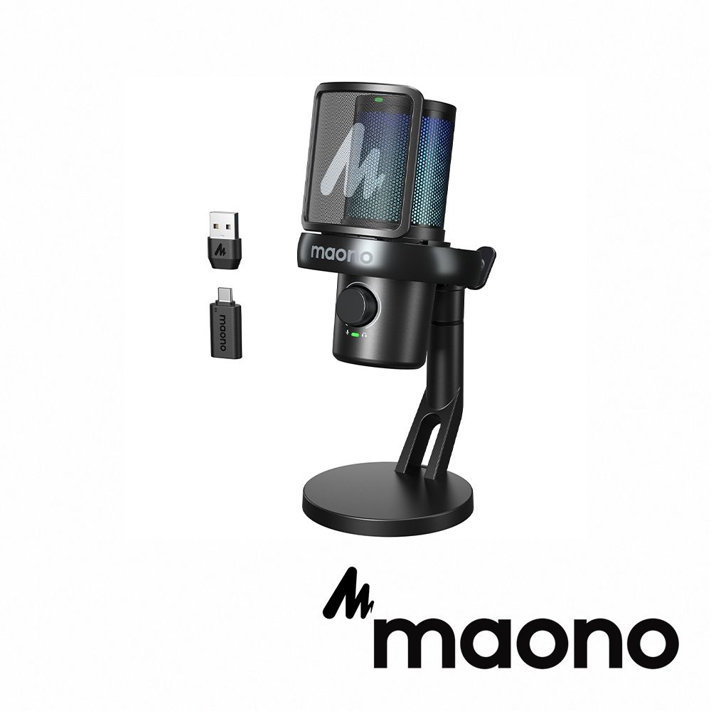 USB电容麦克风 Maono DM40 Pro USB 無線麥克風公司貨| 其他麥克風/收音配件| Yahoo