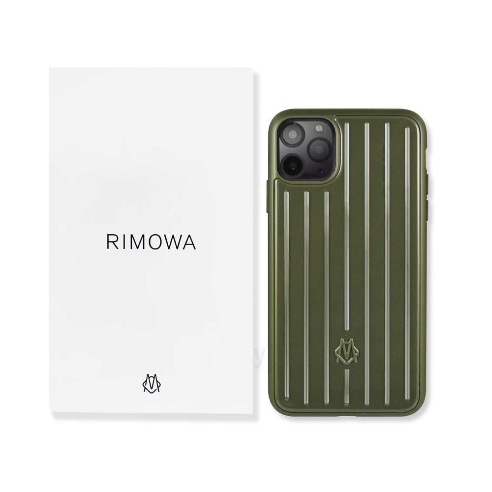 RIMOWA Cactus Green 仙人掌綠手機殼iPhone11 Pro Max 保護殼/皮套