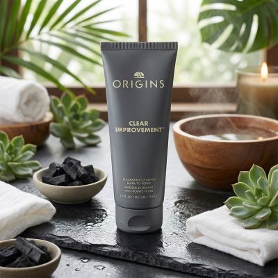 ORIGINS品木宣言 ORIGINS 品木宣言 泥娃娃活性碳極效淨黑頭面膜75ml-百貨公司貨