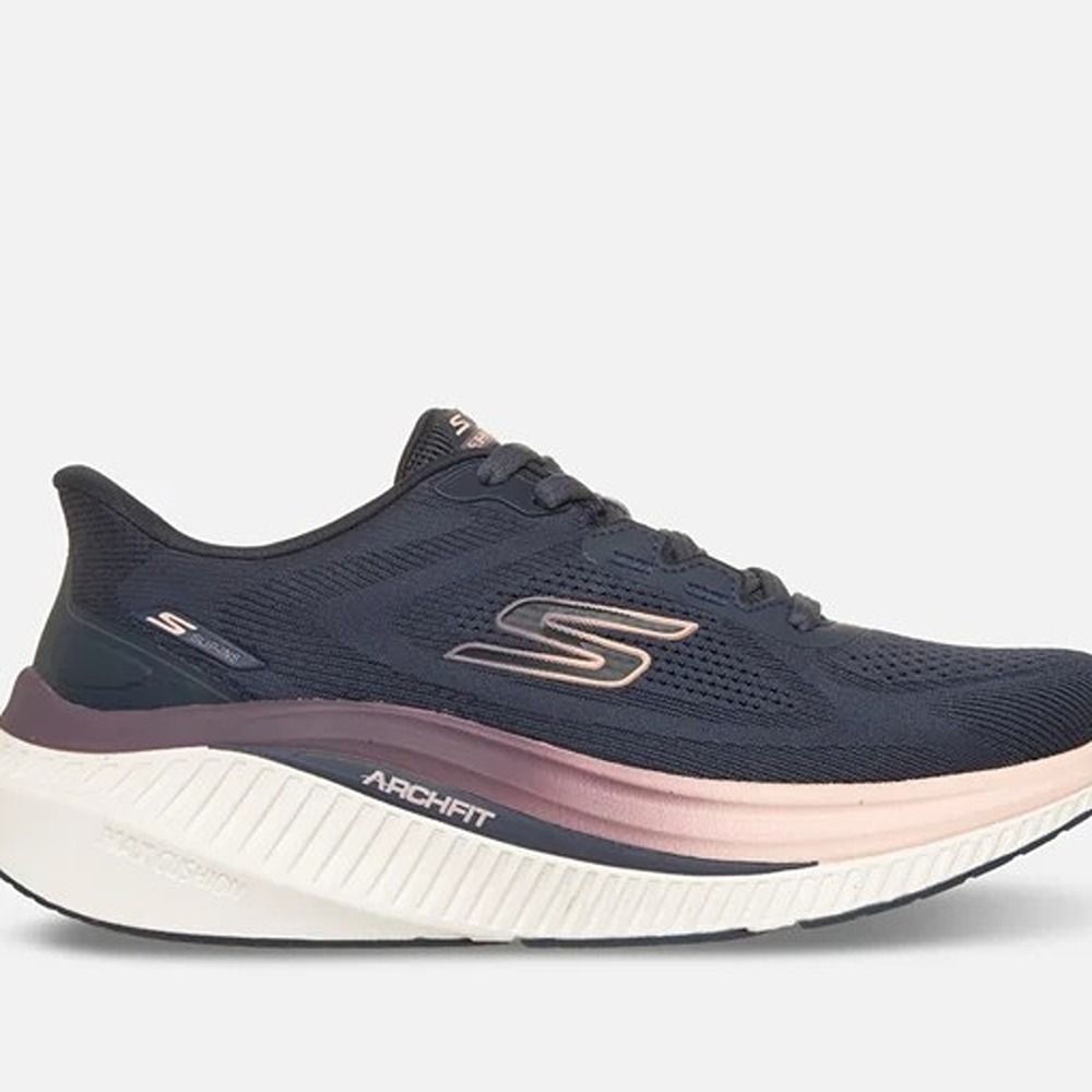 610-SKECHERS 女足弓 瞬穿系列 GO WALK MAX CUSHIONING ARCH FIT (125593NVY)