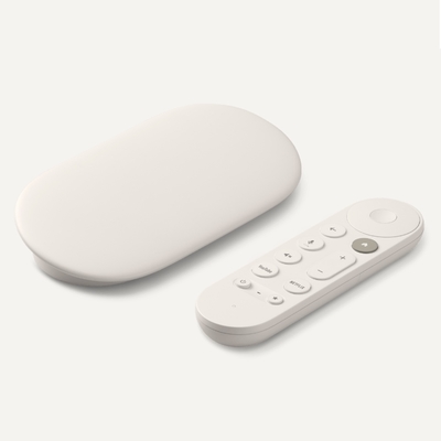 Google TV Streamer 4K (隨附聲控/遙控器)｜連接WiFi或乙太網路｜Dolby Atmos｜Matter智慧串聯｜安裝App播放Netflix/Disney+/Youtube