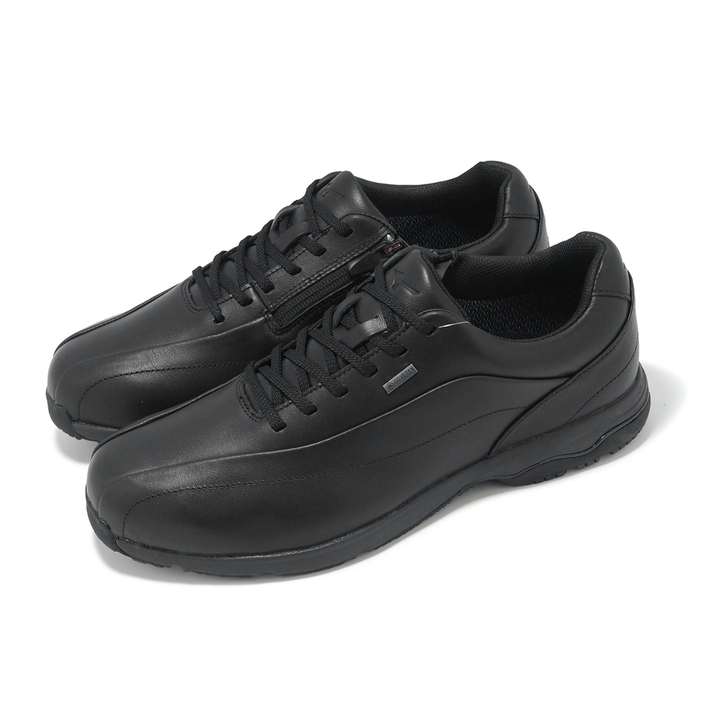 Mizuno 健走鞋LD40 VII SW GTX 超寬楦男鞋黑防水緩衝止滑休閒鞋美津濃