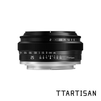TTArtisan APS-C 25mm F2 Sony E/Fujifilm X (公司貨)