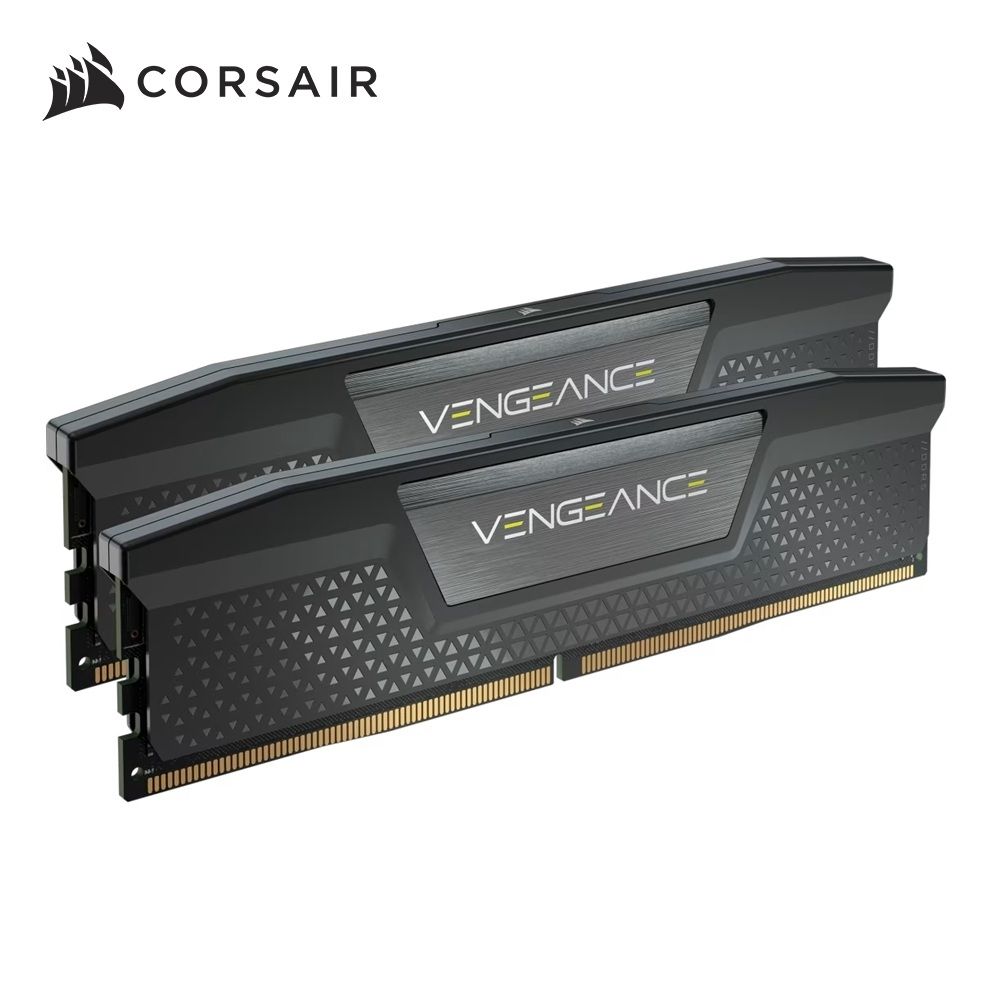 【CORSAIR 海盜船】Vengeance 黑 64GB(32Gx2) DDR5-6400/CL42 (CMK64GX5M2B6400C42)