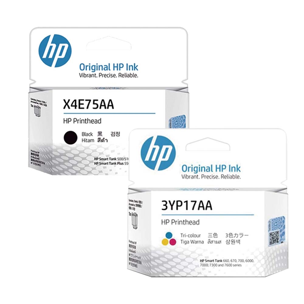 《黑彩優惠組合》HP X4E75AA 黑色 + 3YP17AA 彩色 更換列印噴頭 適用機型 725/755/795