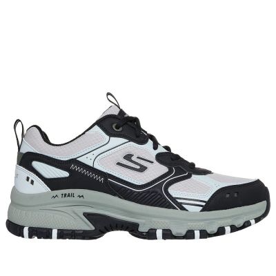 Skechers 思克威爾 Hillcrest [237754BKMT] 男 休閒 戶外鞋 步道 灰 綠