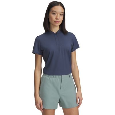 【UNDER ARMOUR】UA 女 Drive Chill 短POLO 1389973-044