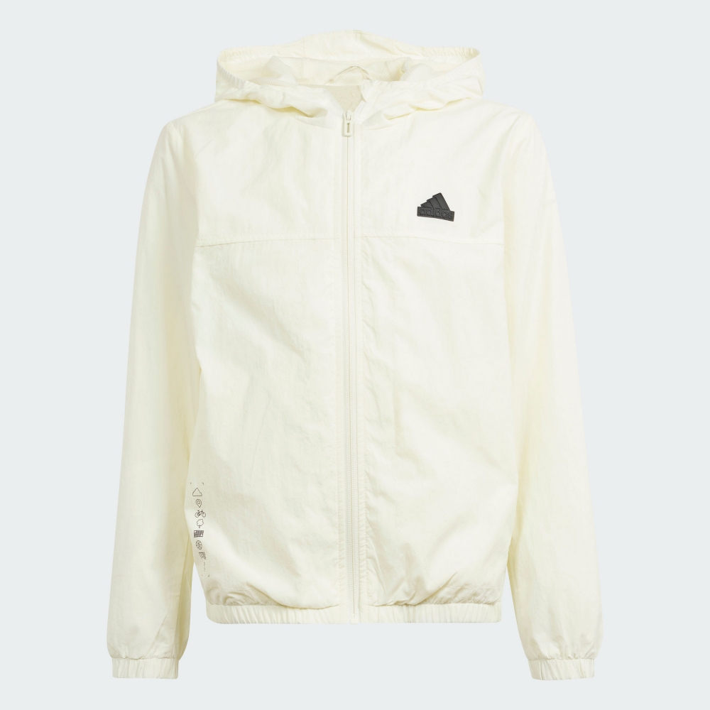 【adidas 愛迪達】 CITY ESCAPE 連帽外套 童裝 IS3388 | 上衣 | Yahoo購物中心