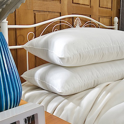 【Great Living格蕾寢飾】義大利La Belle 日本防蹣抗菌可水洗極致舒柔枕