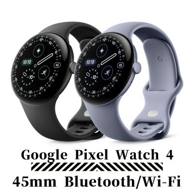 Google谷歌 Pixel Watch 4 45mm Google 谷歌 Pixel Watch 4 45mm 手錶,具備 GPS、游泳防水、睡眠監測、心率偵測、防潑水功能,適用於路跑、游泳及室內運動。支援 Android 系統,提供曜石黑與月岩灰兩種顏色選擇。螢幕尺寸小於 2 吋,待機時間達 1-7 天,輕巧設計僅 36.7 公克(不含錶帶)。內容物包含 Pixel Watch 4、運動錶帶(S 號和 L 號)、快充底座與快速入門指南。NCC 認證碼:CCAF254G0120T5。