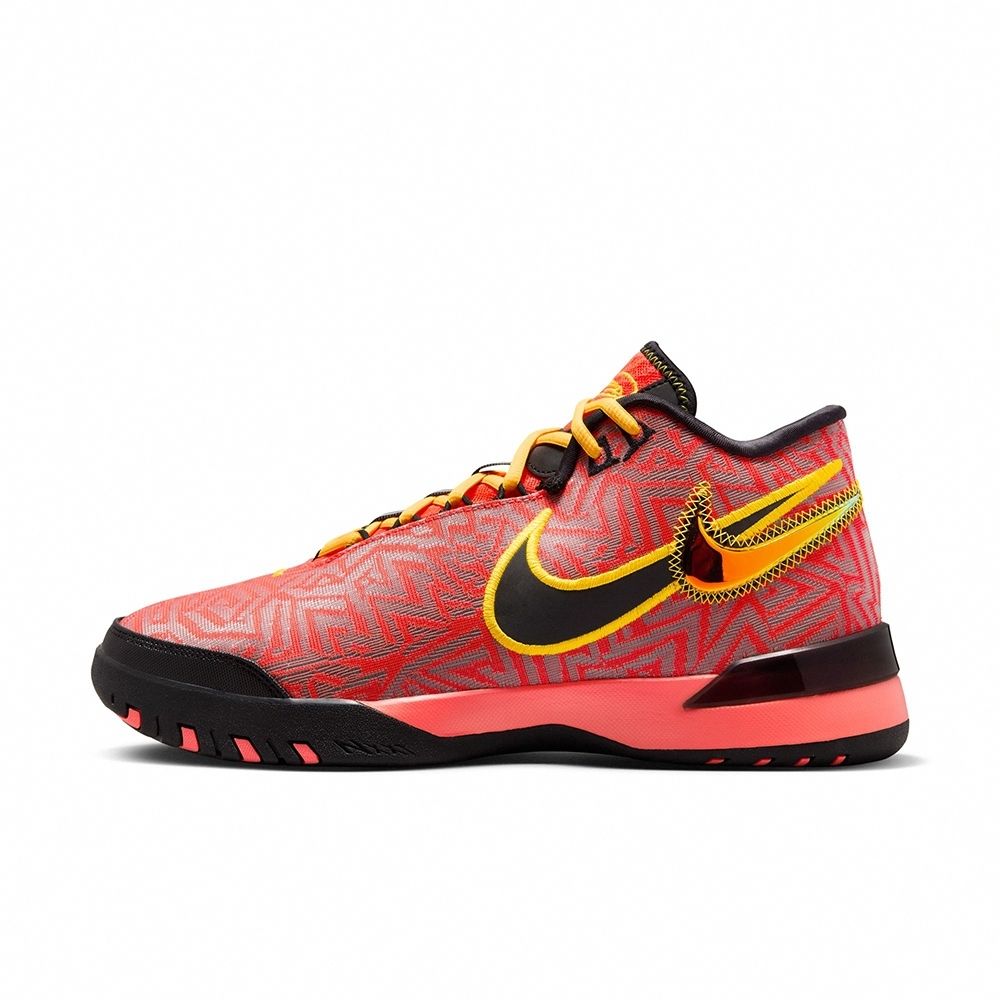 NIKE LBJ NXXT GENISUS EP 男鞋籃球鞋運動鞋實戰氣墊橘紅黑-HF0711600